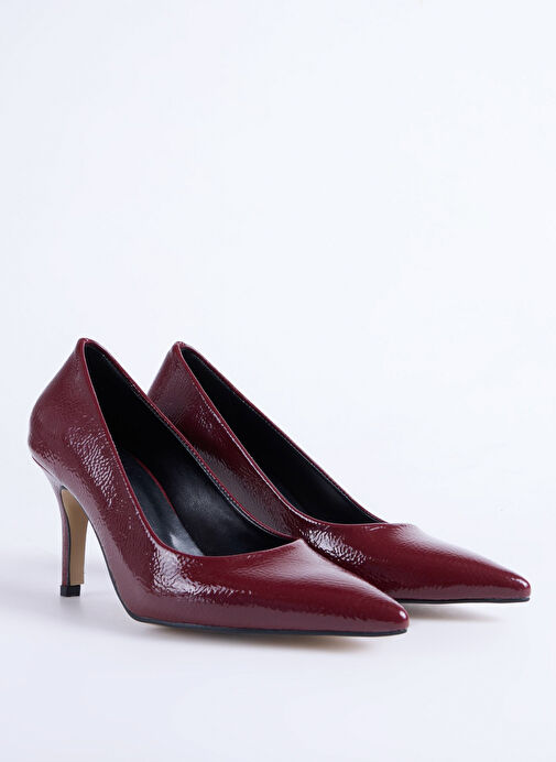 Fabrika Bordo Kadın Stiletto PRILLY - Görsel 3