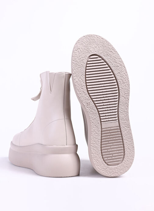 Fabrika Comfort Bej Kadın Bot ADELLA - Görsel 5