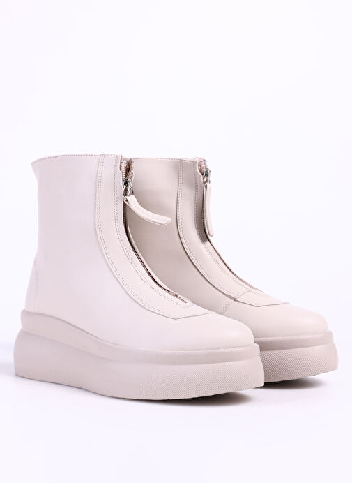 Fabrika Comfort Bej Kadın Bot ADELLA - Görsel 6