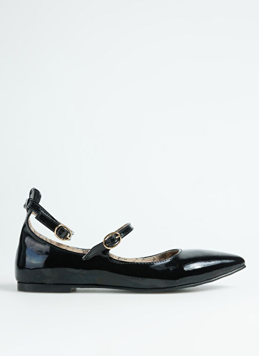 Fabrika Siyah Kadın Babet EMESE - Görsel 2