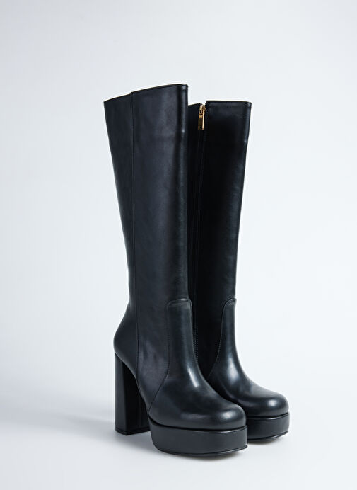 Fabrika Siyah Kadın Çizme ERJA - Görsel 3