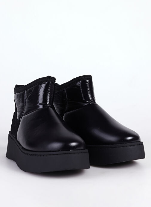 Fabrika Siyah Kadın Bot GEORGIA - Görsel 6