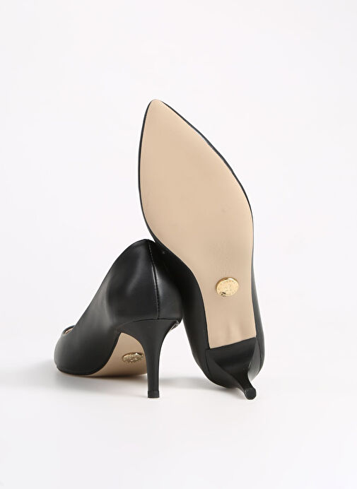 Fabrika Siyah Kadın Topuklu Ayakkabı DEVIKA - Görsel 5