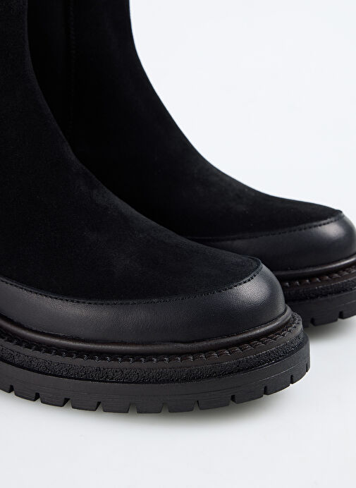 Fabrika Siyah Kadın Bot D-DUNJA - Görsel 6