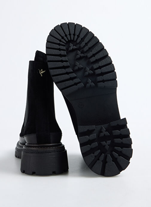 Fabrika Siyah Kadın Bot D-DUNJA - Görsel 5