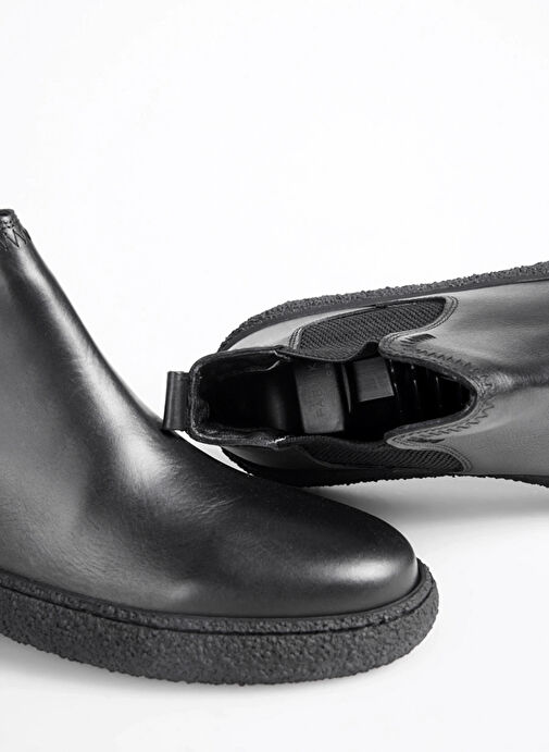 Fabrika Comfort Siyah Erkek Deri Bot KONT-DEACON - Görsel 6