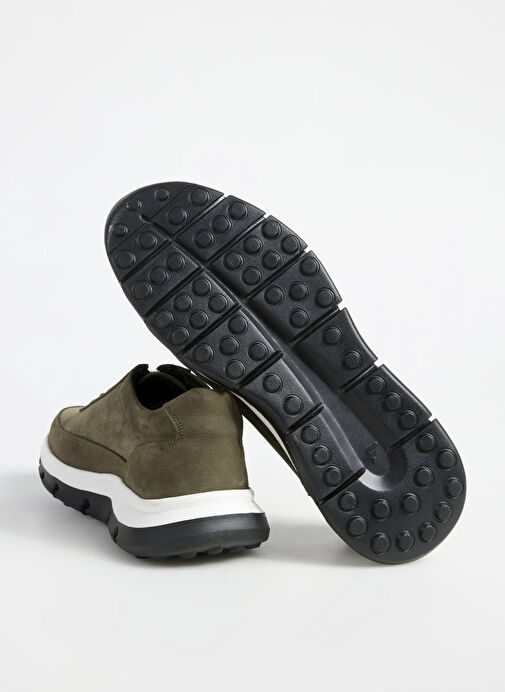 Fabrika Comfort Haki Erkek Deri Sneaker SETH-DAYTON - Görsel 6