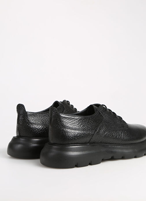 Fabrika Comfort Siyah Erkek Deri Günlük Ayakkabı BRESCA NEW - Görsel 4