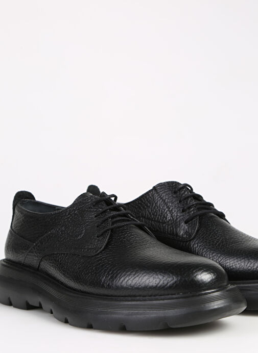 Fabrika Comfort Siyah Erkek Deri Günlük Ayakkabı BRESCA NEW - Görsel 6