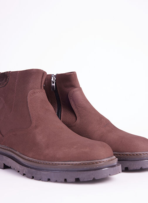 Fabrika Comfort Kahverengi Erkek Nubuk Bot RICE-DENZIL - Görsel 6