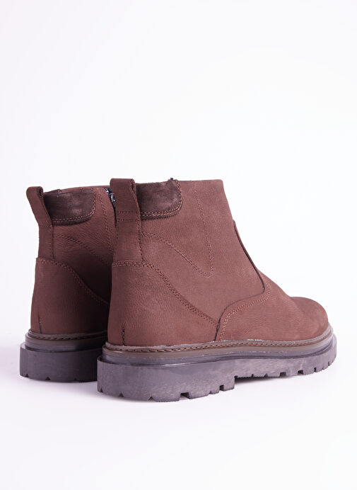 Fabrika Comfort Kahverengi Erkek Nubuk Bot RICE-DENZIL - Görsel 4