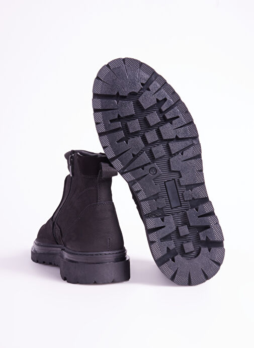 Fabrika Comfort Siyah Erkek Nubuk Bot RICE-DENZIL - Görsel 5