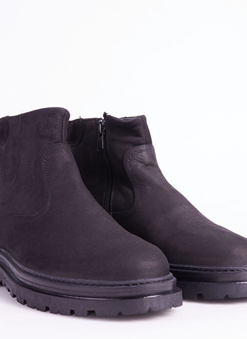 Fabrika Comfort Siyah Erkek Nubuk Bot RICE-DENZIL - Görsel 7