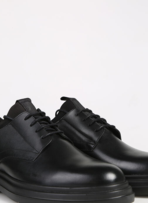 Fabrika Comfort Siyah Erkek Deri Günlük Ayakkabı CANTER NEW - Görsel 6