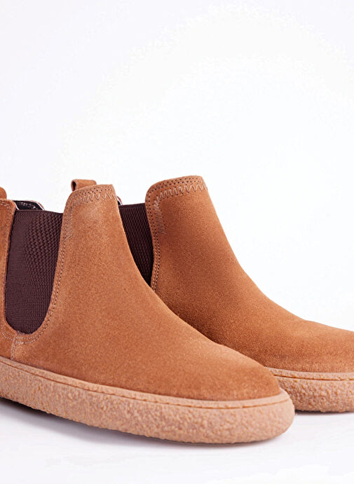 Fabrika Comfort Taba Erkek Süet Bot KONT-DEACON - Görsel 5