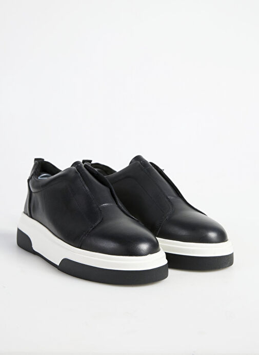 Fabrika Siyah Erkek Deri Sneaker OTIS-PACHO - Görsel 7