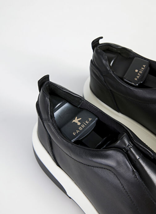 Fabrika Siyah Erkek Deri Sneaker OTIS-PACHO - Görsel 12