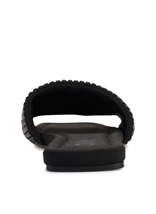 Dkny Siyah-Gümüş Kadın Terlik DEVLYN - FLAT SLIDE - Görsel 6