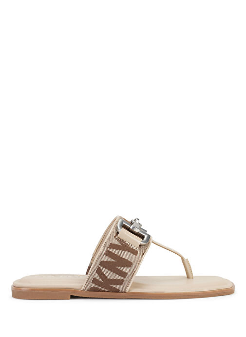 Dkny Bej Kadın Terlik HORIZON - FLAT THONG SANDAL - Görsel 2