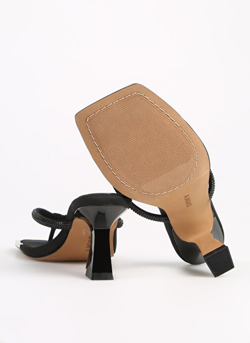 Dkny Siyah Kadın Topuklu Sandalet JOAN - MID THONG SANDAL - Görsel 5