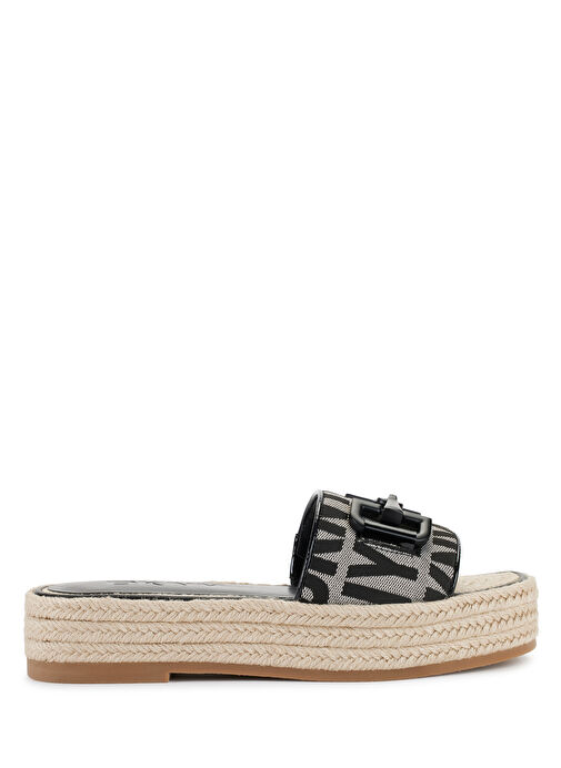 Dkny Siyah-Bej Kadın Terlik FIONA - PLATFORM SLIDE - Görsel 2