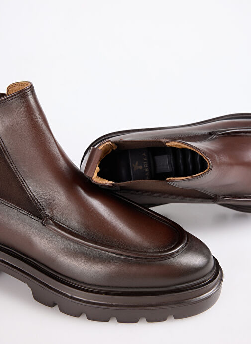 Fabrika Kahve Erkek Deri Bot WOLF-COTY - Görsel 7