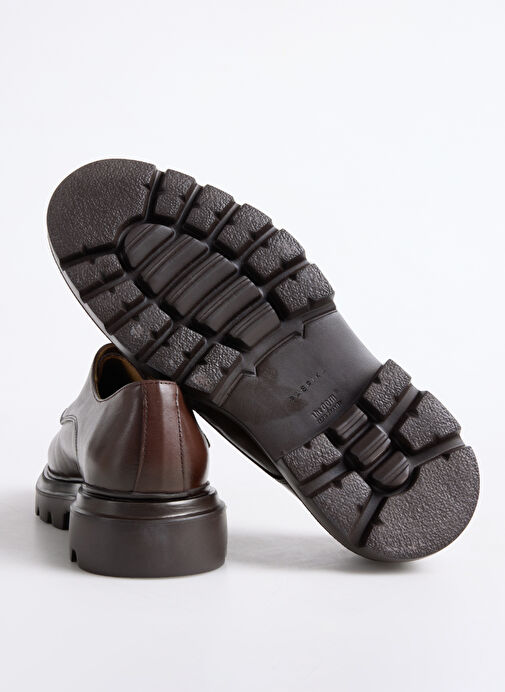 Fabrika Kahve Erkek Deri Klasik Ayakkabı WOLF-BRADY - Görsel 7