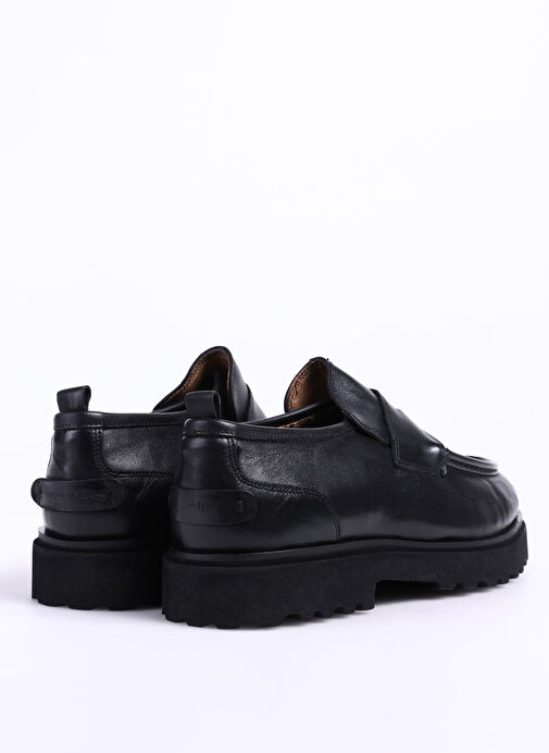 Fabrika Siyah Erkek Deri Klasik Ayakkabı YODER-BRUCE - Görsel 12