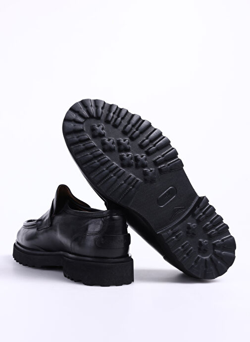 Fabrika Siyah Erkek Deri Klasik Ayakkabı YODER-BRUCE - Görsel 13