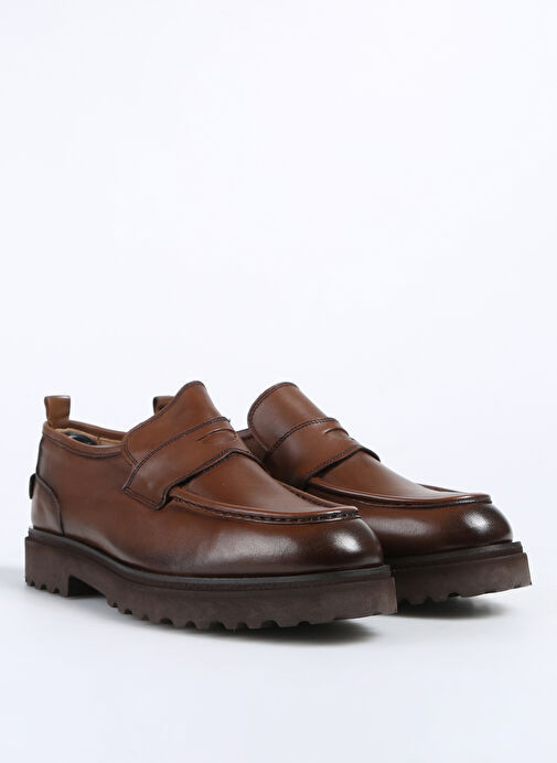 Fabrika Taba Erkek Deri Klasik Ayakkabı YODER-BRUCE - Görsel 3