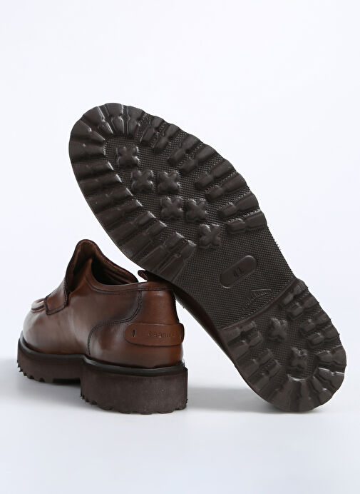 Fabrika Taba Erkek Deri Klasik Ayakkabı YODER-BRUCE - Görsel 6