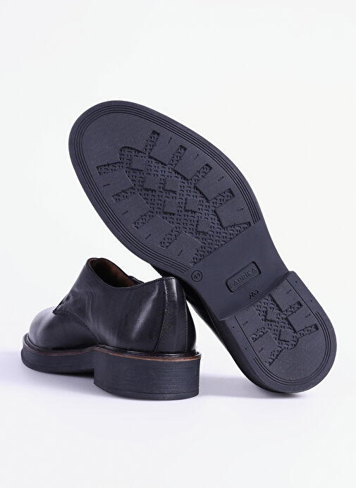 Fabrika Siyah Erkek Deri Klasik Ayakkabı RIOS-TEMUR - Görsel 7