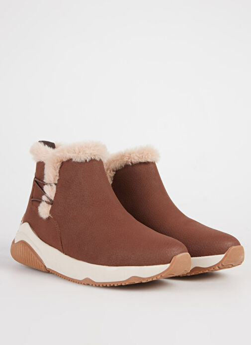 Fabrika Comfort Taba Kadın Nubuk Bot ADRIA - Görsel 6