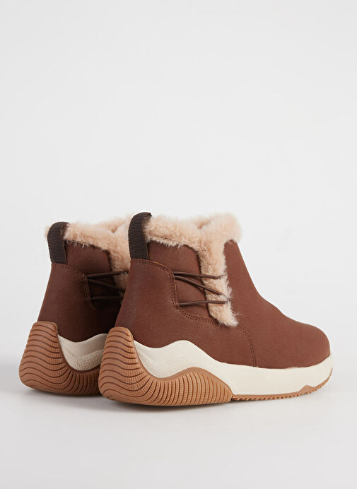 Fabrika Comfort Taba Kadın Nubuk Bot ADRIA - Görsel 4