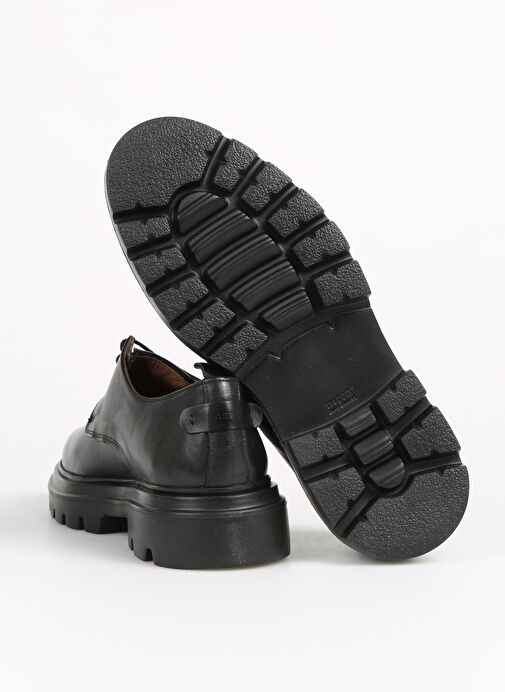 Fabrika Siyah Erkek Deri Klasik Ayakkabı WOLF-HAMZAH - Görsel 6