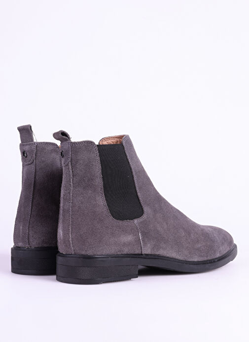 Fabrika Antrasit Erkek Süet Bot MAXIME SUET - Görsel 5