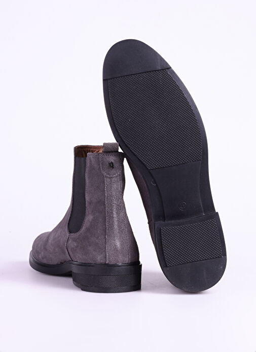 Fabrika Antrasit Erkek Süet Bot MAXIME SUET - Görsel 6