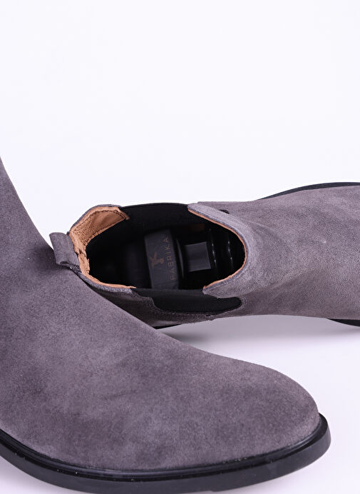 Fabrika Antrasit Erkek Süet Bot MAXIME SUET - Görsel 7