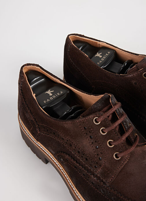 Fabrika Kahverengi Erkek Süet Günlük Ayakkabı HANK-SAMUEL - Görsel 6