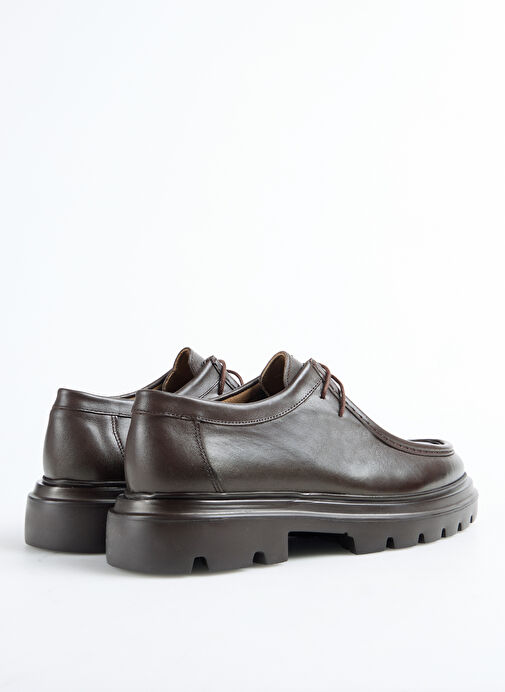 Fabrika Kahve Erkek Deri Klasik Ayakkabı WOLF-DAMION - Görsel 6
