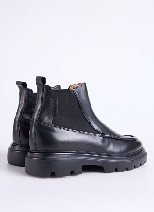 Fabrika Siyah Erkek Deri Bot WOLF-COTY - Görsel 4