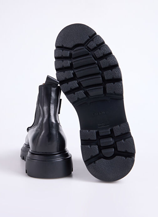 Fabrika Siyah Erkek Deri Bot WOLF-COTY - Görsel 5