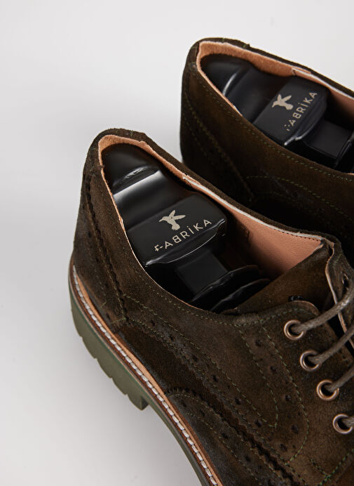 Fabrika Haki Erkek Deri Günlük Ayakkabı HANK-SAMUEL - Görsel 6