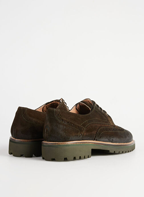 Fabrika Haki Erkek Deri Günlük Ayakkabı HANK-SAMUEL - Görsel 7