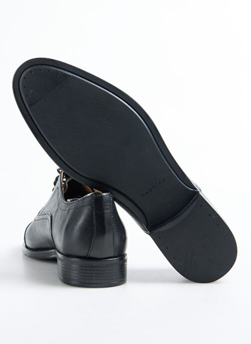 Fabrika Siyah Erkek Deri Klasik Ayakkabı JOE-ELMER - Görsel 7