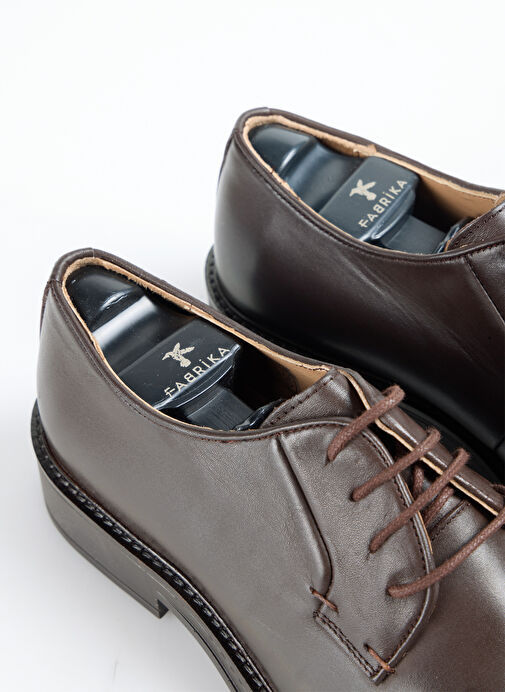 Fabrika Kahverengi Erkek Deri Klasik Ayakkabı RIOS-ALBAN - Görsel 5
