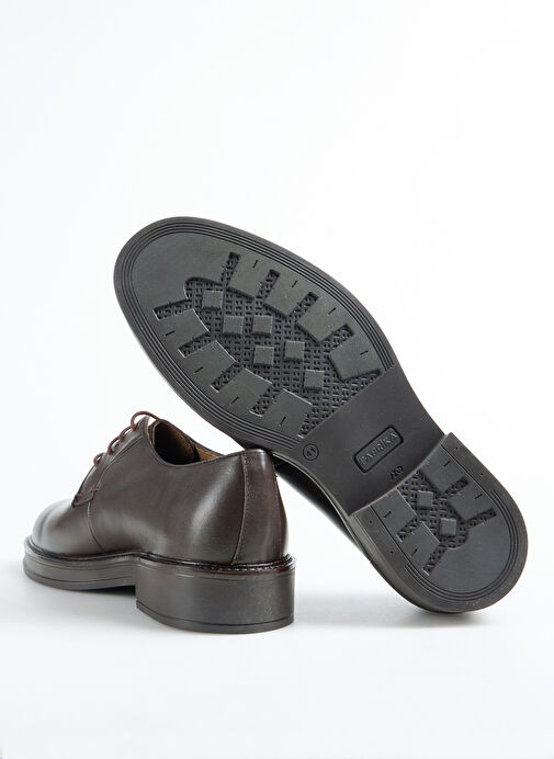 Fabrika Kahverengi Erkek Deri Klasik Ayakkabı RIOS-ALBAN - Görsel 7