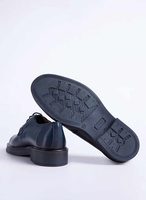 Fabrika Lacivert Erkek Deri Klasik Ayakkabı RIOS-ALBAN - Görsel 7