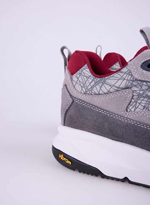 Discovery Expedition Gri-Kırmızı Erkek süet Sneaker VARANASI-KURTIS VİBRAM - Görsel 5