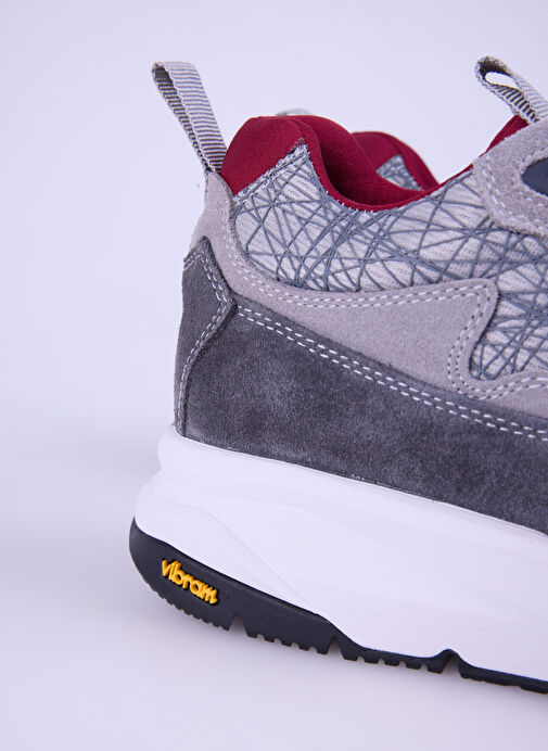 Discovery Expedition Gri-Kırmızı Erkek süet Sneaker VARANASI-KURTIS VİBRAM - Görsel 14